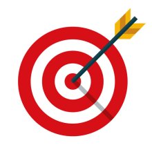 target and arrow graphic